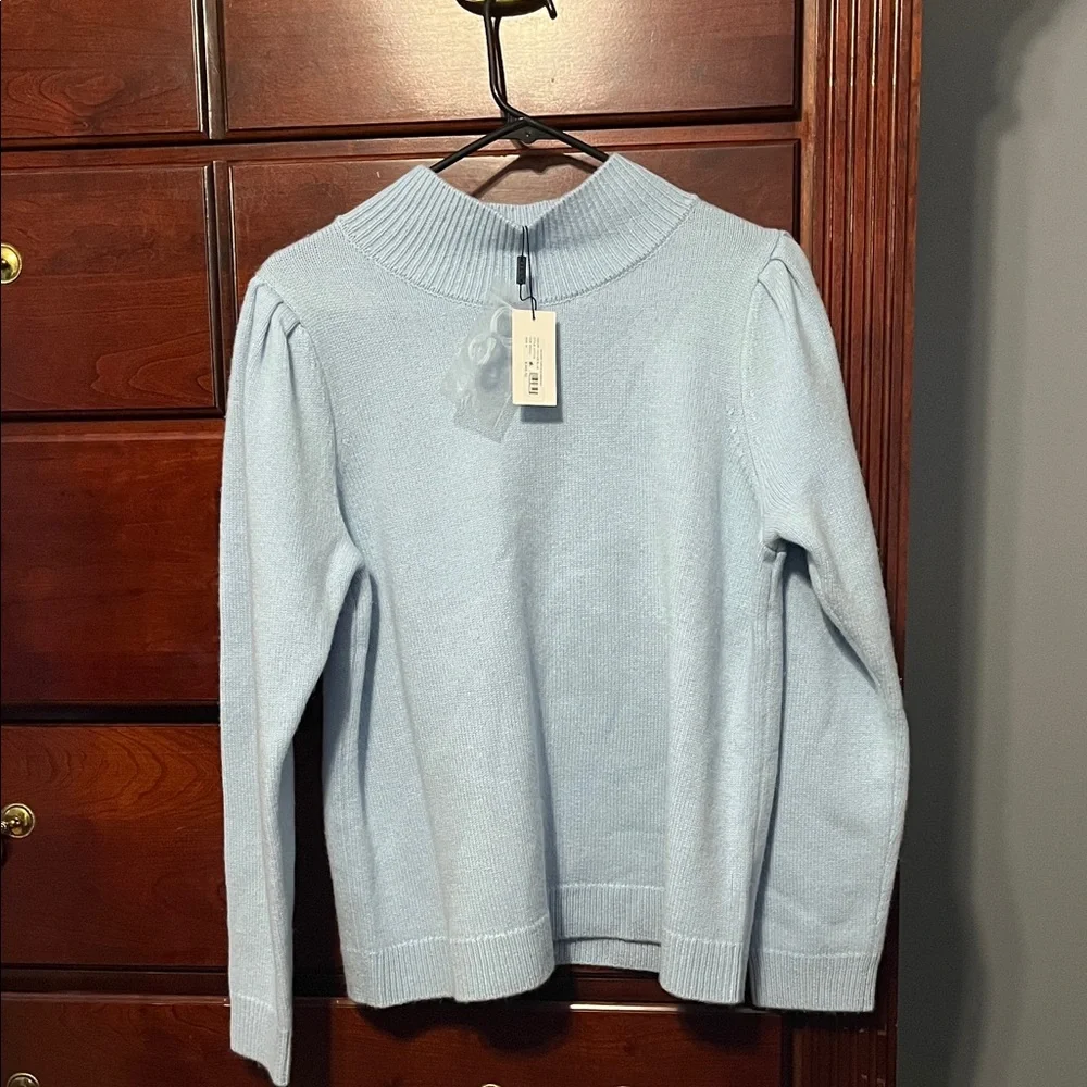 BNWT Milly Turtleneck Cashmere Sweater Size Medium - Picture 1 of 3